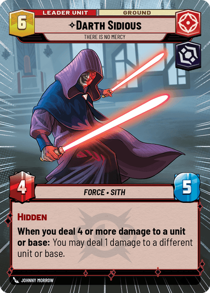 Dark Sidious, Aucune Pitié - XHMW-283 - verso Anglais