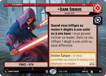 Dark Sidious, Aucune Pitié - XHMW-283 - Hyperspace - recto Français