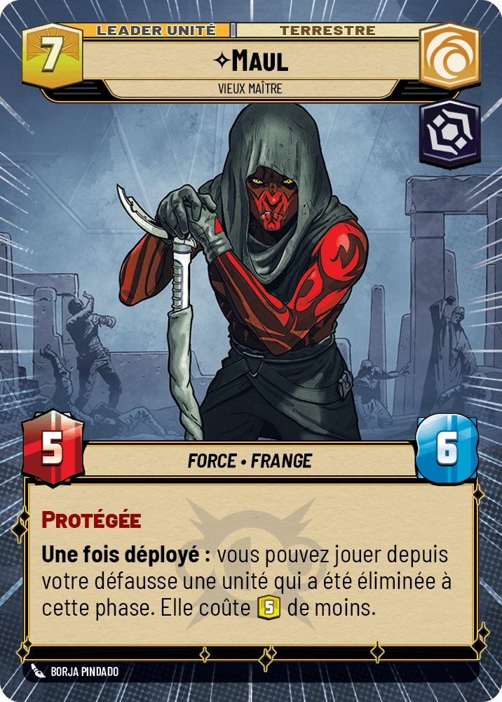 Maul, Vieux Maître - XHMW-288 - verso Français