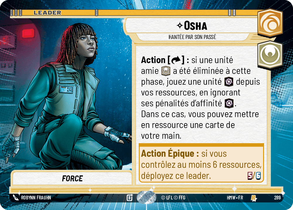 Osha, Hantée Par Son Passé - XHMW-289 - Hyperspace - recto Français