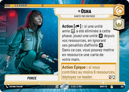 Osha, Hantée Par Son Passé - XHMW-289 - Hyperspace - recto Français