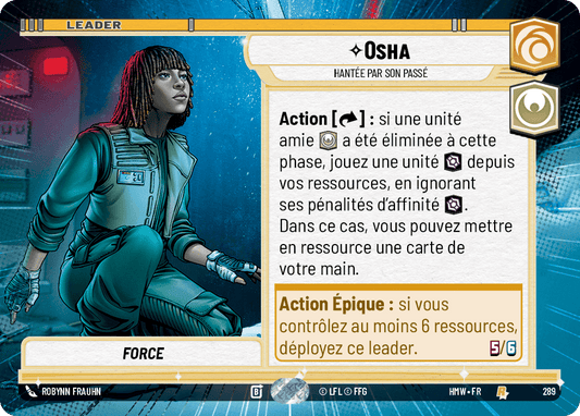 Osha, Hantée Par Son Passé - XHMW-289 - Hyperspace - recto Français