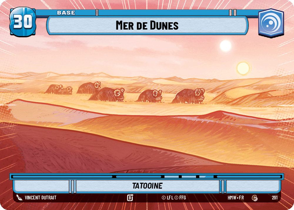 Mer de Dunes - XHMW-291 - Hyperspace - recto Français