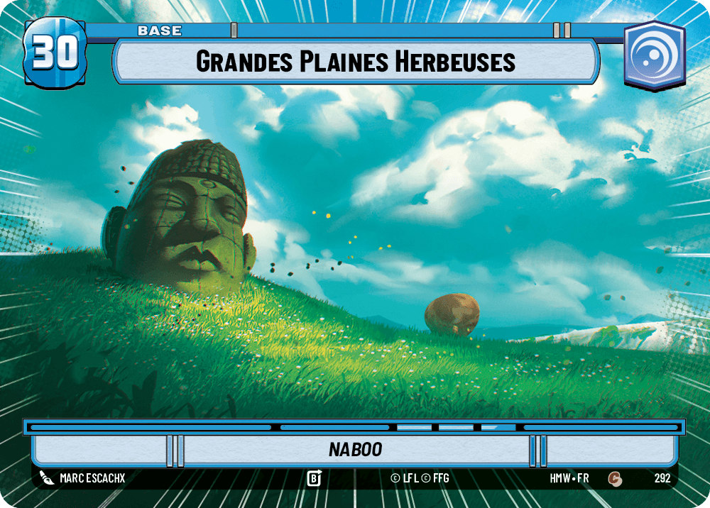 Grandes Plaines Herbeuses - XHMW-292 - Hyperspace - recto Français