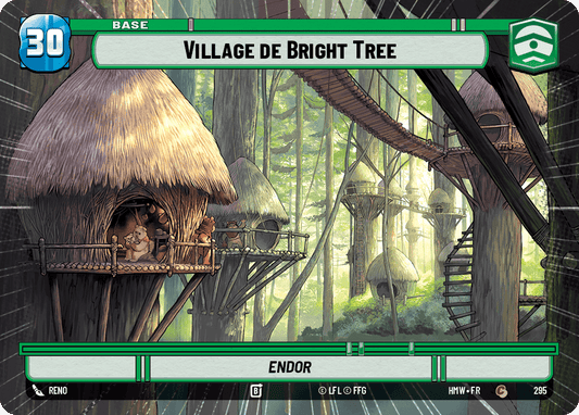 Village de Bright Tree - XHMW-295 - Hyperspace - recto Français
