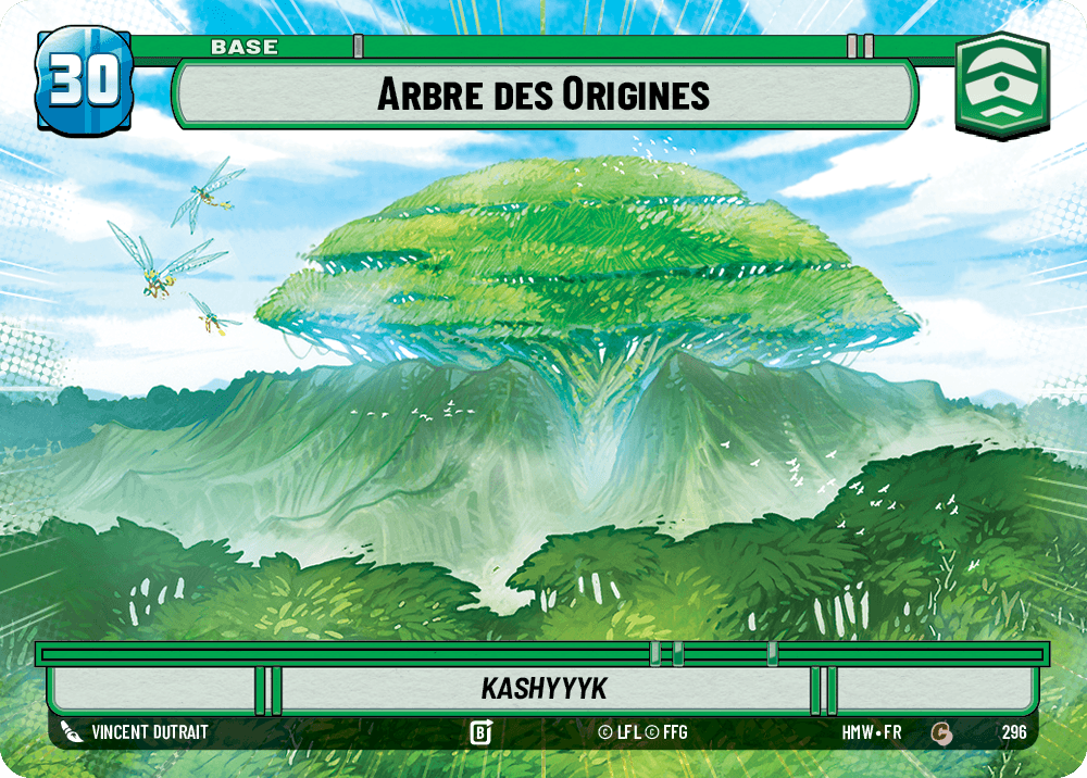 Arbre des Origines - XHMW-296 - Hyperspace - recto Français