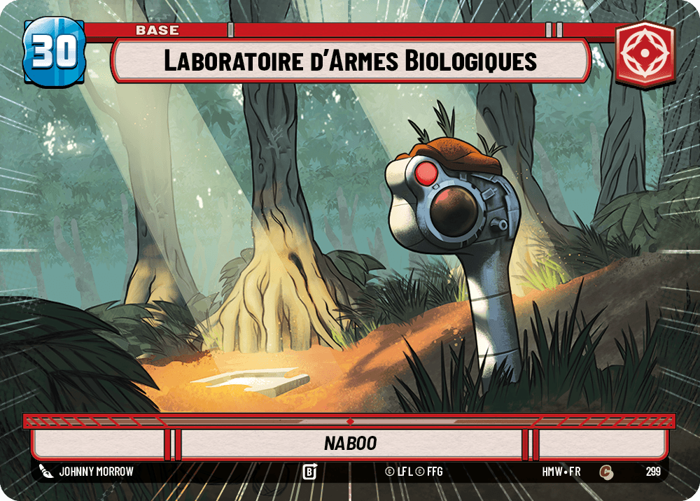 Laboratoire d'Armes Biologiques - XHMW-299 - Hyperspace - recto Français