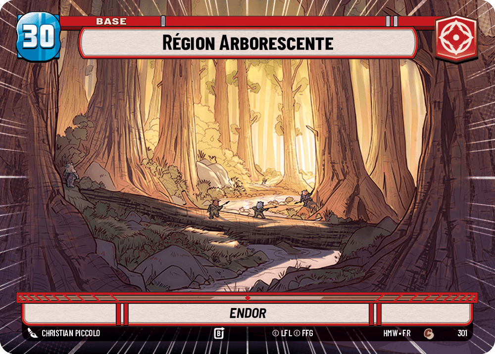 Région Arborescente - XHMW-301 - Hyperspace - recto Français
