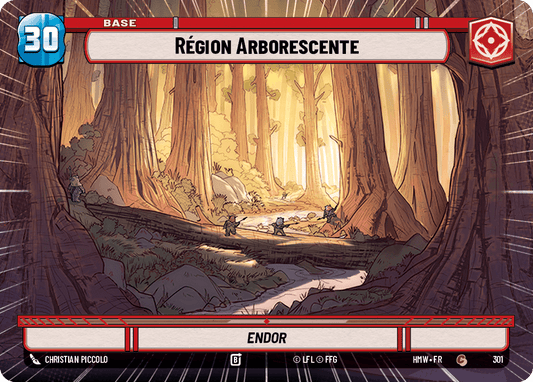 Région Arborescente - XHMW-301 - Hyperspace - recto Français