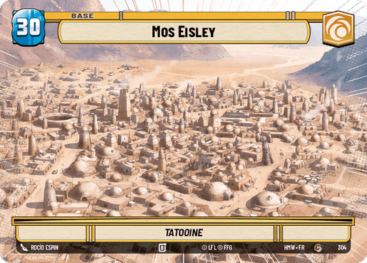 Mos Eisley - XHMW-304 - Hyperspace - recto Français