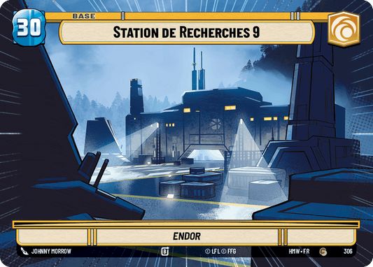 Station de Recherches 9 - XHMW-306 - Hyperspace - recto Français