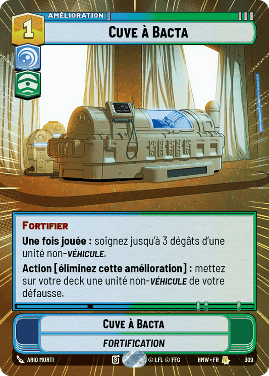 Cuve à Bacta - XHMW-309 - Hyperspace - recto Français