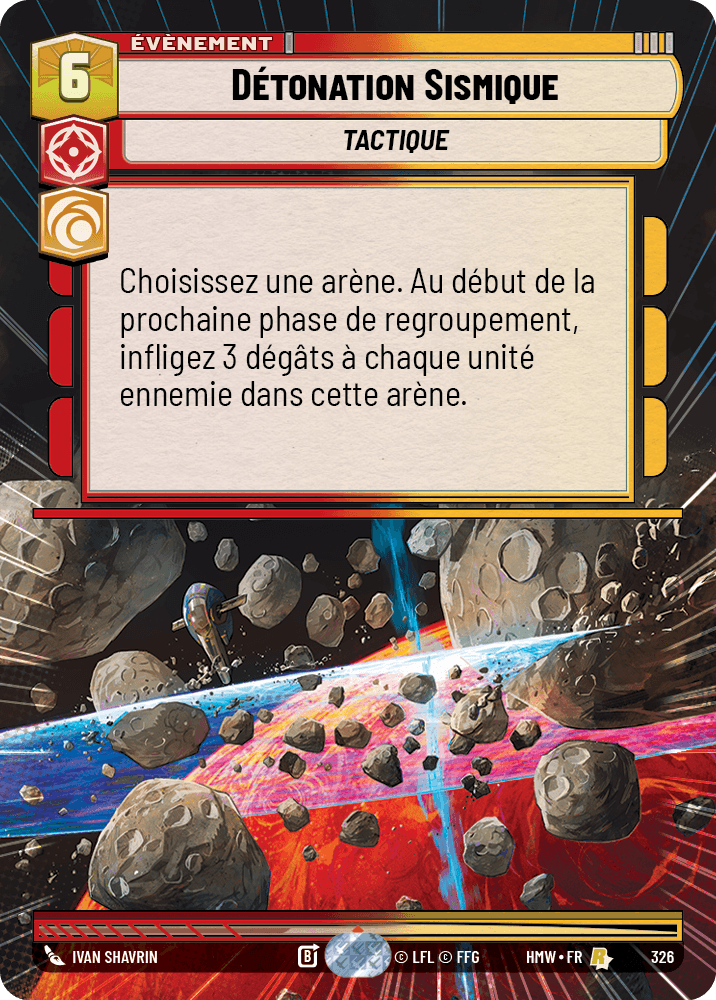 Détonation Sismique - XHMW-326 - Hyperspace - recto Français