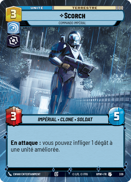 Scorch, Commando Impérial - XHMW-336 - Hyperspace - recto Français