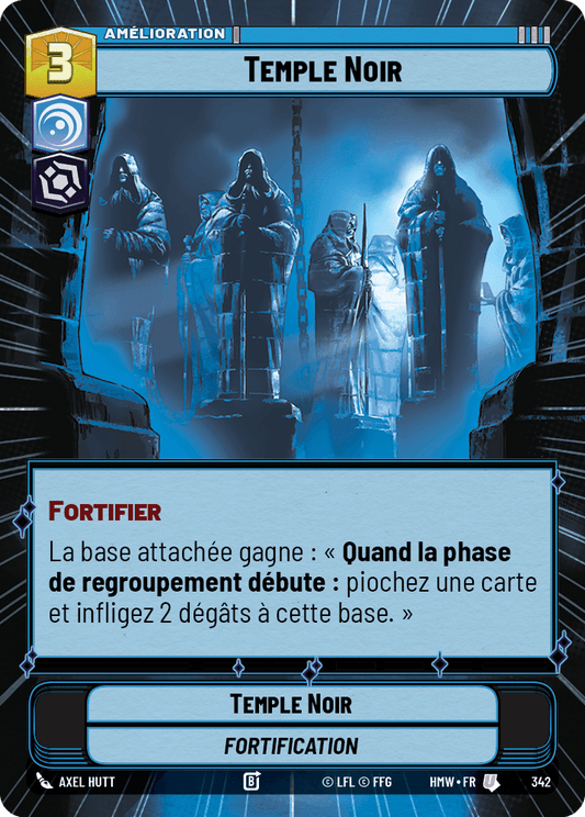 Temple Noir - XHMW-342 - Hyperspace - recto Français