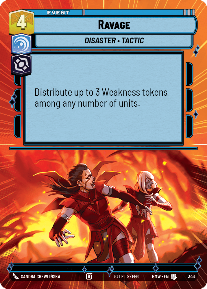 Ravage - XHMW-343 - Hyperspace - recto Anglais