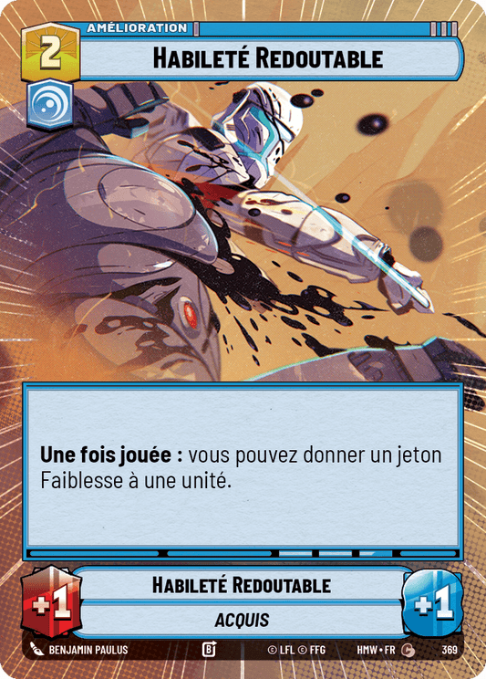Habileté Redoutable - XHMW-369 - Hyperspace - recto Français