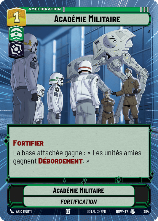 Académie Militaire - XHMW-384 - Hyperspace - recto Français