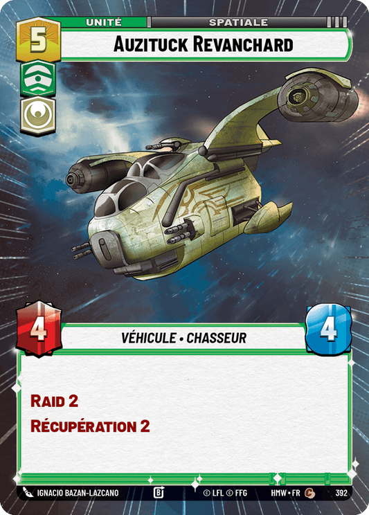Auzituck Revanchard - XHMW-392 - Hyperspace - recto Français
