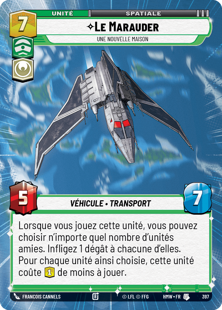 Le Marauder, Une Nouvelle Maison - XHMW-397 - Hyperspace - recto Français