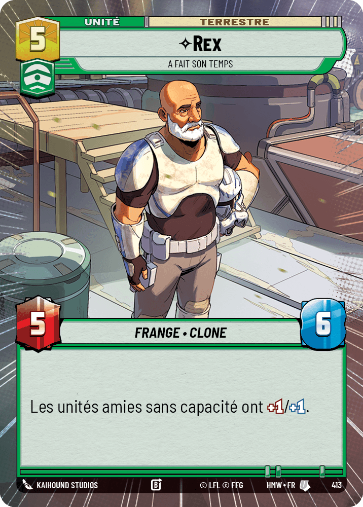Rex, A Fait Son Temps - XHMW-413 - Hyperspace - recto Français