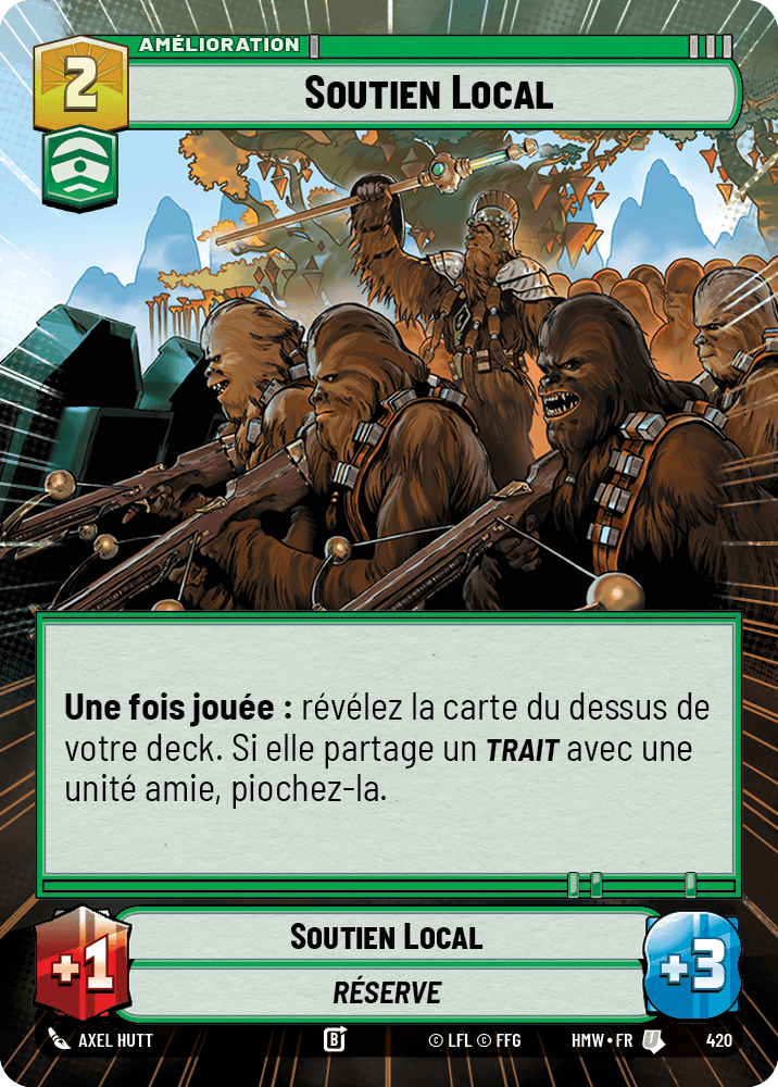 Soutien Local - XHMW-420 - Hyperspace - recto Français