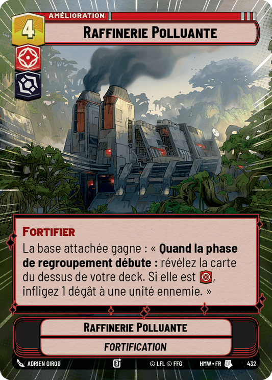 Raffinerie Polluante - XHMW-432 - Hyperspace - recto Français