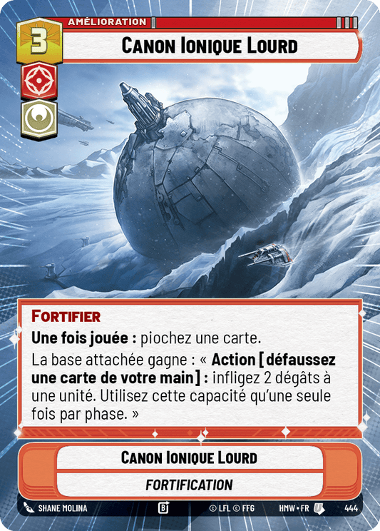 Canon Ionique Lourd - XHMW-444 - Hyperspace - recto Français