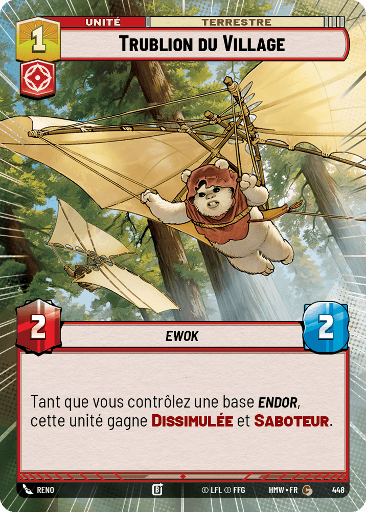 Trublion du Village - XHMW-448 - Hyperspace - recto Français