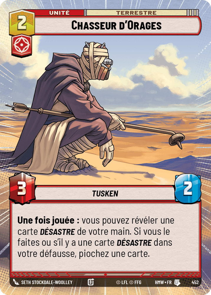 Chasseur d'Orages - XHMW-452 - Hyperspace - recto Français