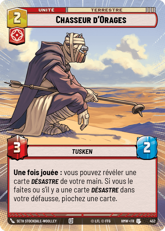 Chasseur d'Orages - XHMW-452 - Hyperspace - recto Français