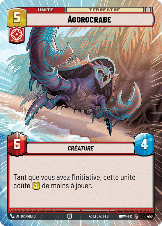 Aggrocrabe - XHMW-456 - Hyperspace - recto Français
