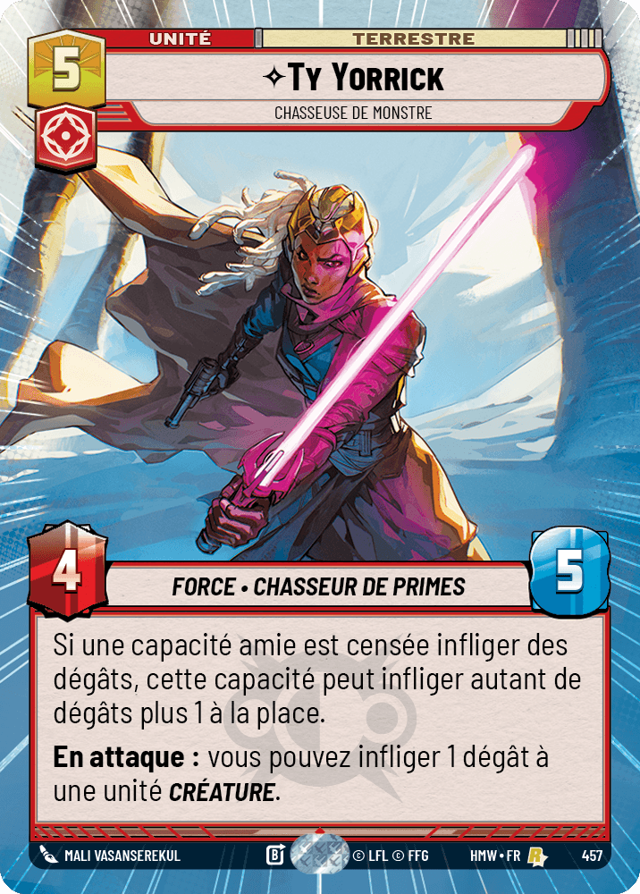 Ty Yorrick, Chasseuse De Monstre - XHMW-457 - Hyperspace - recto Français