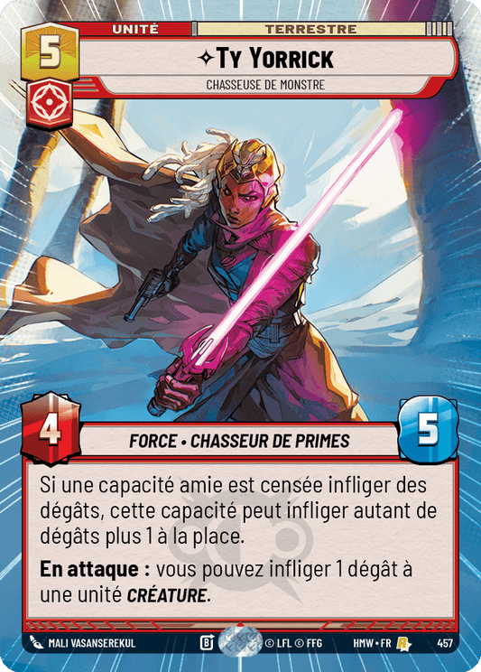Ty Yorrick, Chasseuse De Monstre - XHMW-457 - Hyperspace - recto Français