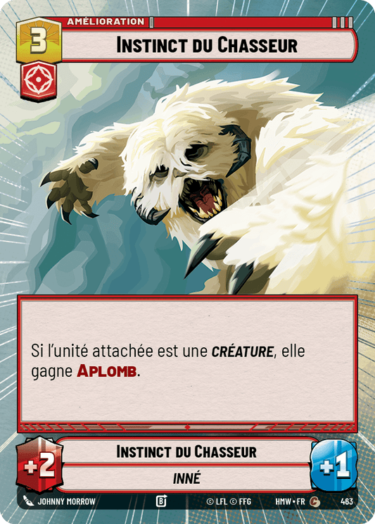 Instinct du Chasseur - XHMW-463 - Hyperspace - recto Français