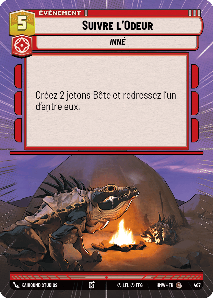 Suivre l'Odeur - XHMW-467 - Hyperspace - recto Français