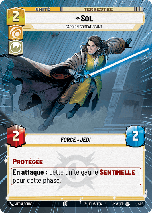 Sol, Gardien Compatissant - XHMW-482 - Hyperspace - recto Français