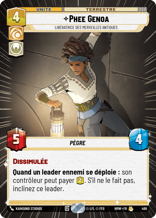 Phee Genoa, Libératrice Des Merveilles Antiques - XHMW-486 - Hyperspace - recto Français