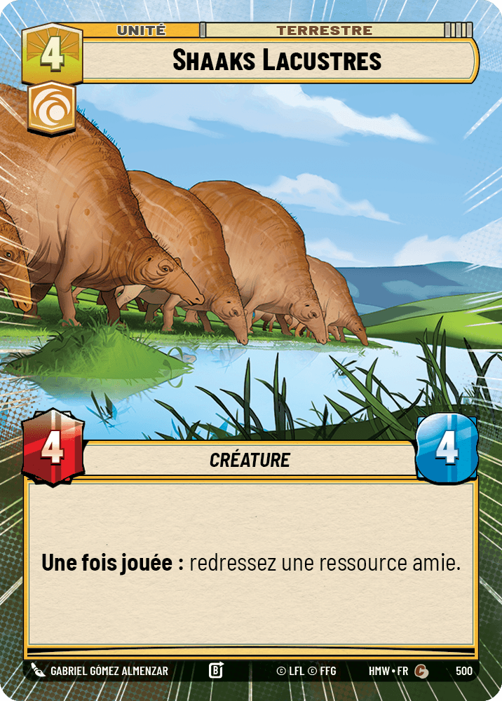 Shaaks Lacustres - XHMW-500 - Hyperspace - recto Français