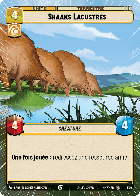 Shaaks Lacustres - XHMW-500 - Hyperspace - recto Français