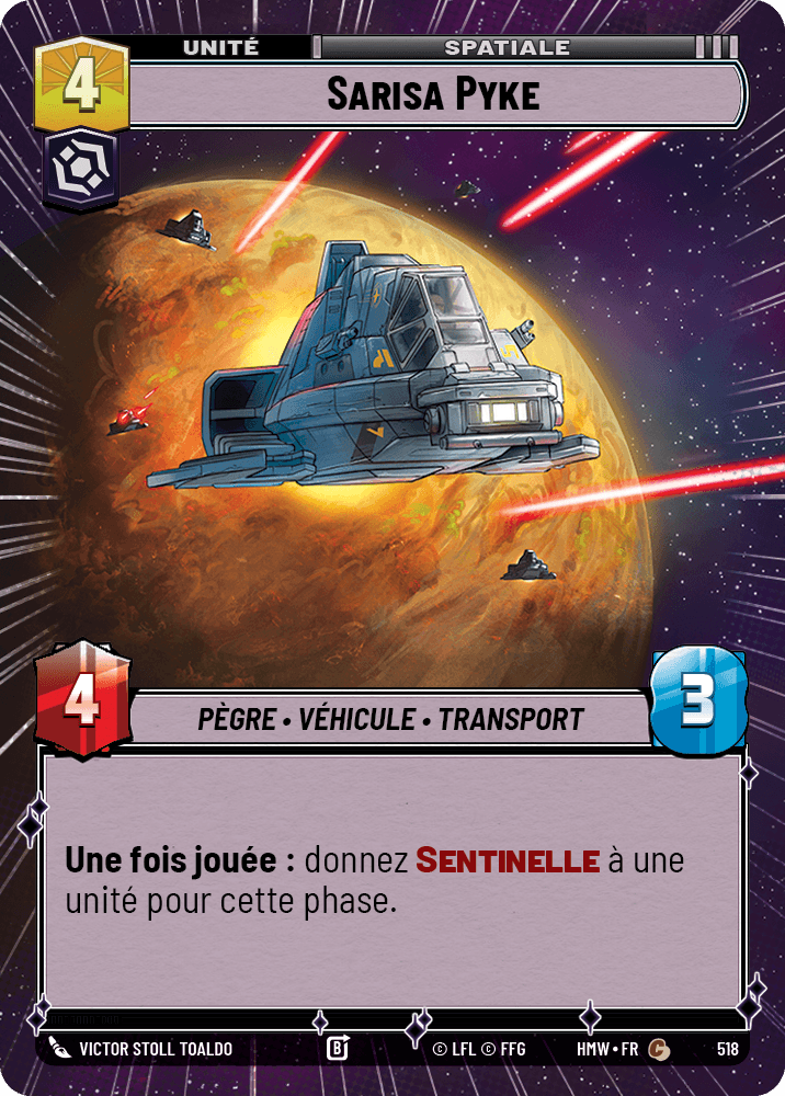 Sarisa Pyke - XHMW-518 - Hyperspace - recto Français
