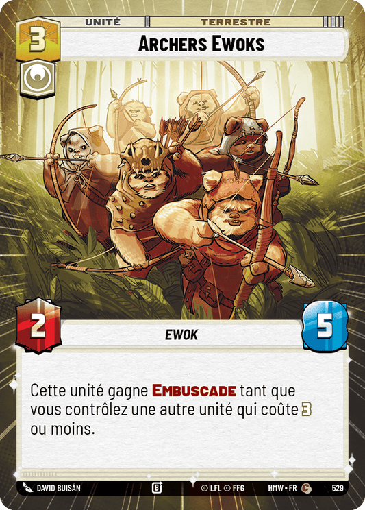 Archers Ewoks - XHMW-529 - Hyperspace - recto Français