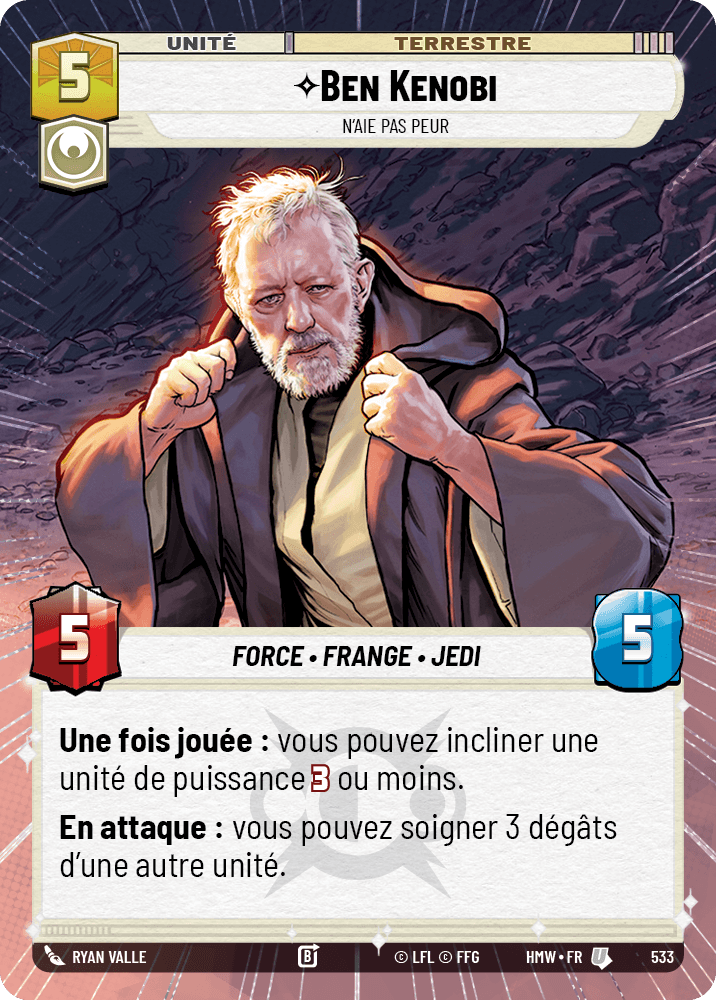 Ben Kenobi, N'Aie Pas Peur - XHMW-533 - Hyperspace - recto Français
