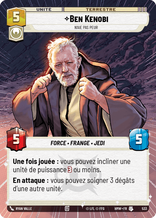 Ben Kenobi, N'Aie Pas Peur - XHMW-533 - Hyperspace - recto Français