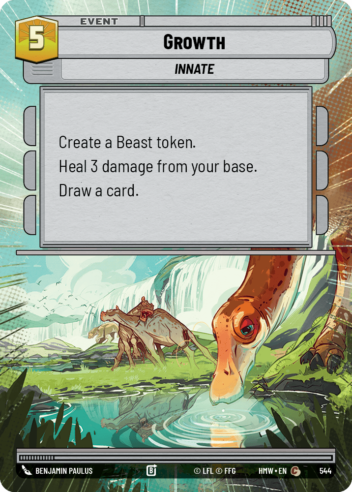 Croissance - XHMW-544 - Hyperspace - recto Anglais