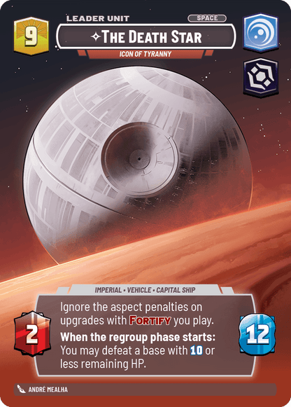 Grand Moff Tarkin, Tyran De La Bordure Extérieure - XHMW-786 - verso Anglais