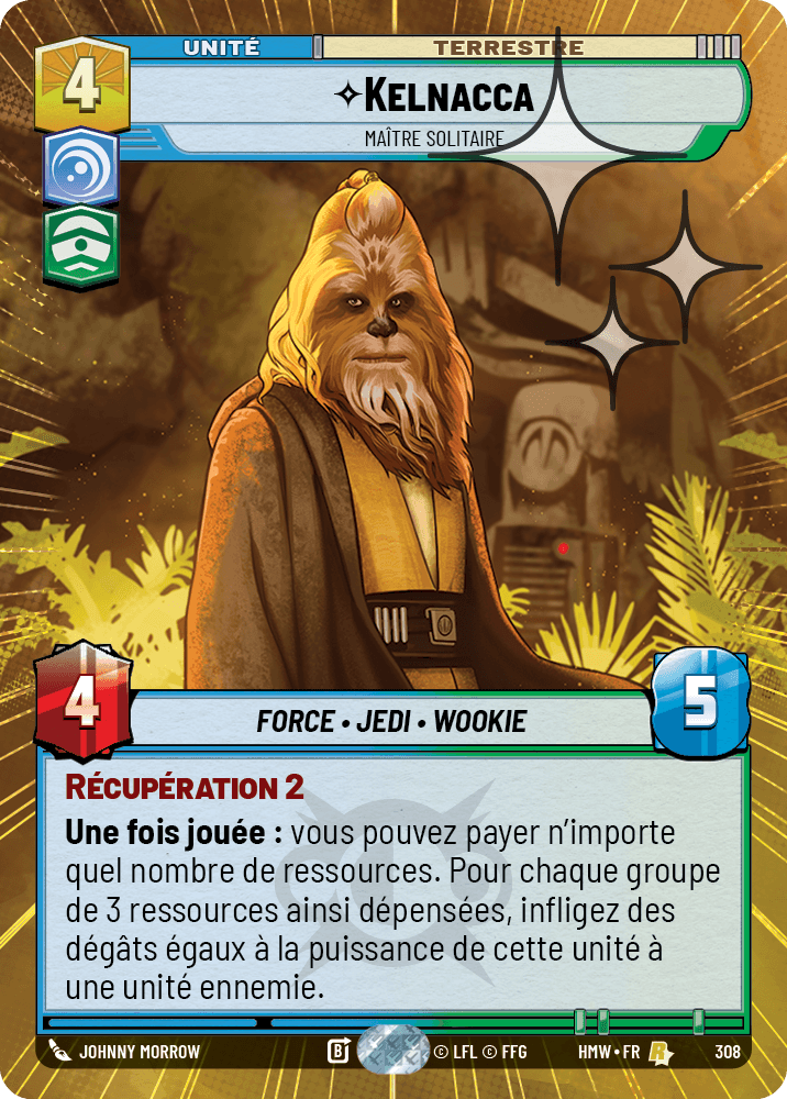 Kelnacca, Maître Solitaire - XHMW-546 - Hyperspace Foil - recto Français