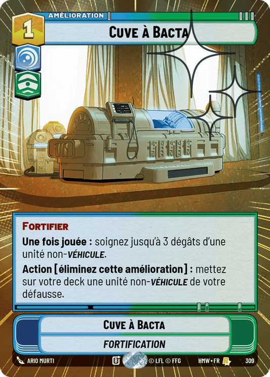 Cuve à Bacta - XHMW-547 - Hyperspace Foil - recto Français
