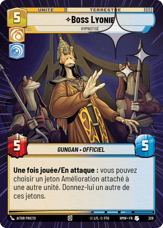 Boss Lyonie, Hypnotisé - XHMW-567 - Hyperspace Foil - recto Français