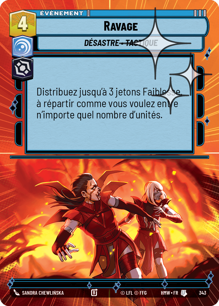 Ravage - XHMW-581 - Hyperspace Foil - recto Français